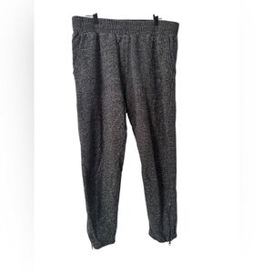 PACT Organic Cotton Ankle Zip Jogger Sweatpant Size XL Heathered